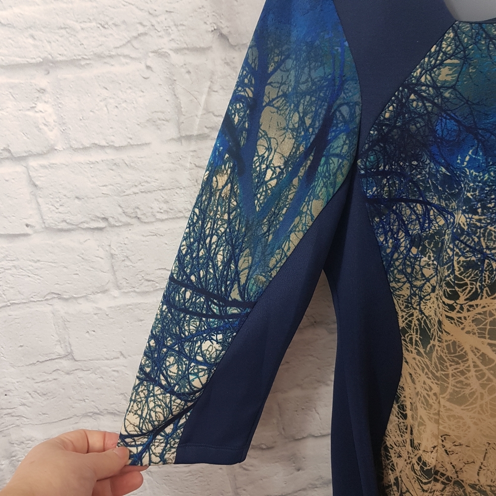 Rabbit Rabbit Rabbit Design Forest Sheath Dress - image 6